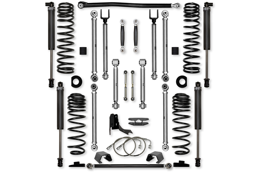 Rock Krawler 4.5in X Factor Pro 'No Limits'  Aluminum Stage 1 Lift Kit w/ RRD Shocks ( Part Number: JT45PNL-S1)