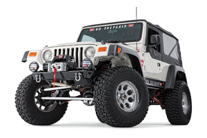 Warn Rock Crawler Stubby Front Bumper - TJ