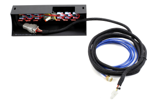 SPOD 6 SWITCH W/ AIR GAUGE AND DOUBLE LED SWITCHES & SOURCE SYSTEM Amber - JK