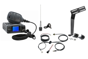 Rugged Radios 2-Way GMRS Mobile Radio Kit - 25 Watt - JK 2Dr 07-10 / JK 4Dr 07-18