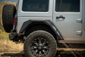 DV8 Front and Rear Armor Fender Flares - JK