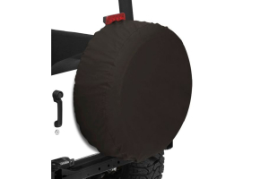 Bestop 28in Tire Cover Black Crush