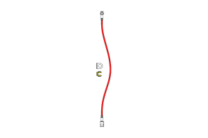 Clayton Rear brake line  - TJ/LJ/XJ/ZJ