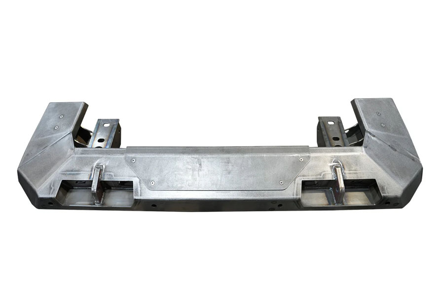Motobilt Tomahawk High Clearance Rear Bumper - Bare Steel - JT