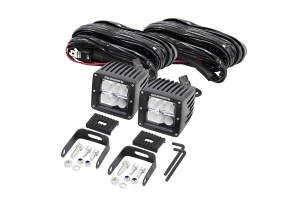 Go Rhino 3in LED Cube Light Set - Pair