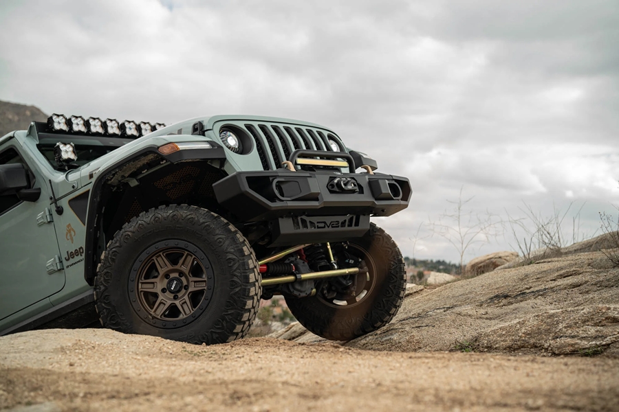 DV8 Offroad OE Plus Front Bumper - JT/JL