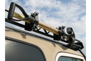 Garvin Combo Ax/Shovel Mount Roof Rack, 4in