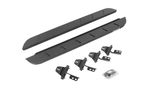 Go Rhino RB10 Slim Line Running Boards w/ Brackets - Textured Black - JK 2Dr