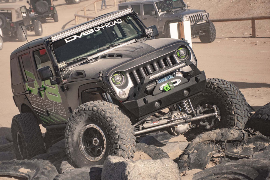 DV8 Offroad Heat Dispersion Hood - JK