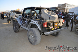 Poison Spyder Standard Width Rear Crusher Flares Aluminum - JK