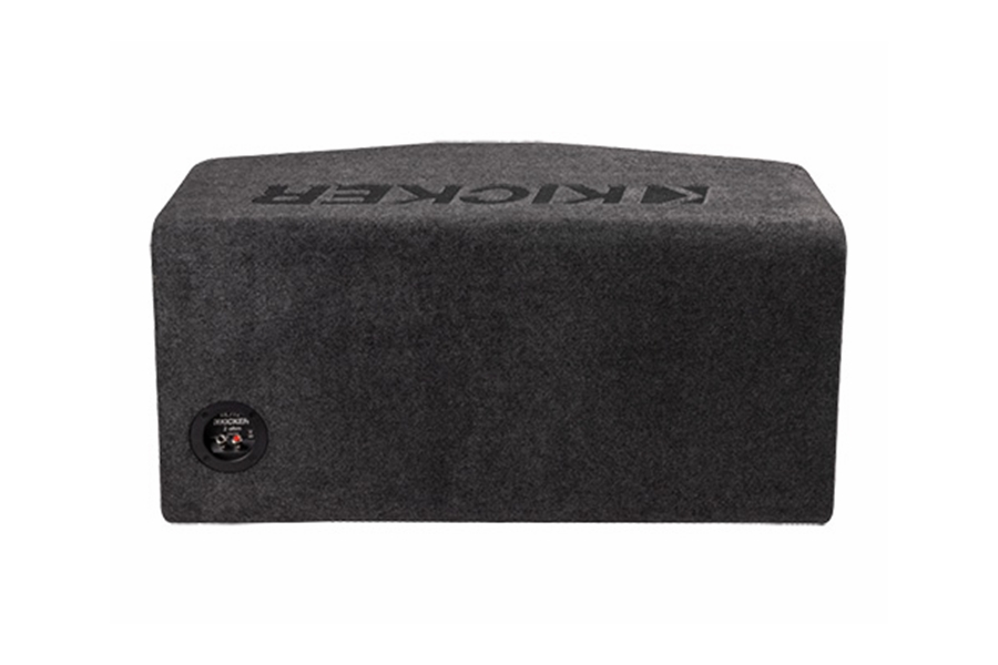 Kicker Dual 12in L7 2ohm Loaded Subwoofer Enclosure      