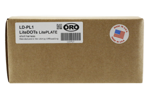 Off Road Only LiteDot LitePlate Single Lead