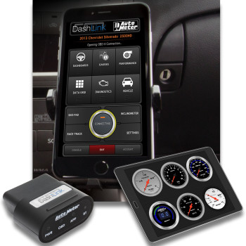 Auto Meter Dashlink OBDII Gauge System for Android
