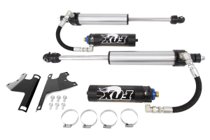 Fox 2.5 Factory Series Internal Bypass Shocks w/ External Reservoir Front Pair 2.5-4in Lift - JK