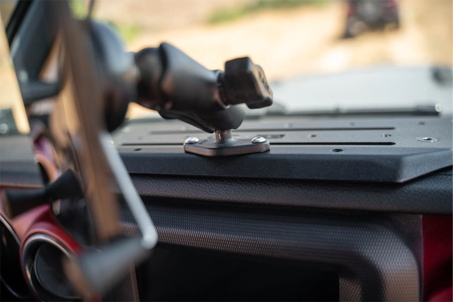 DV8 Offroad Device Dash Mount V2 - 2018-23 JL/ 2020-23 JT