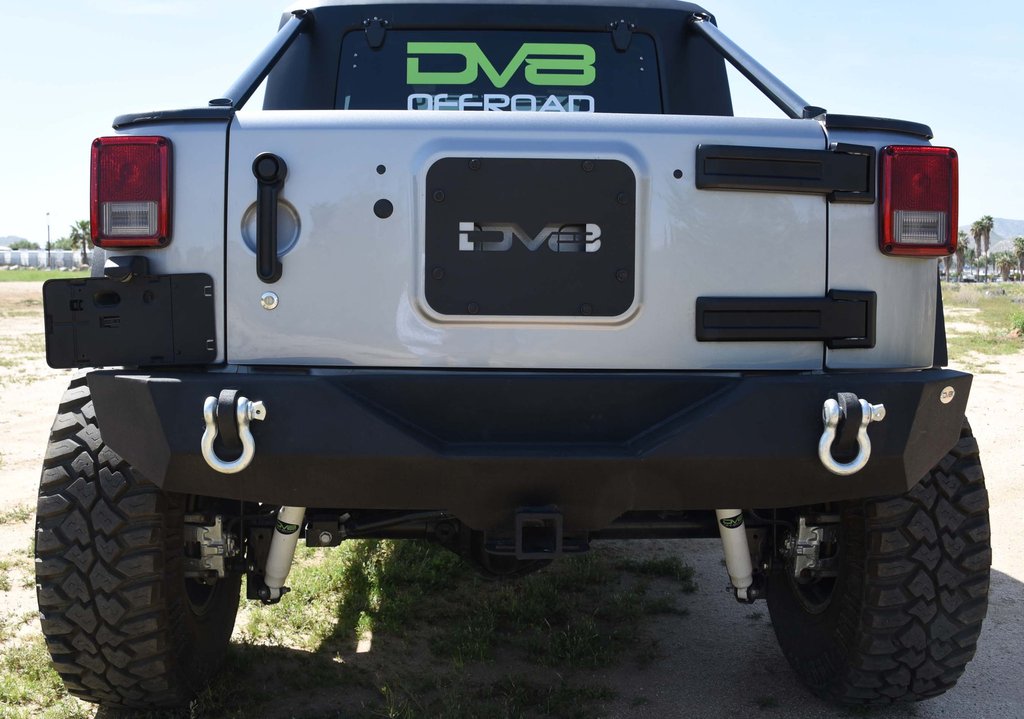 DV8 Offroad RS-4 Mid Width Rear Bumper - JK