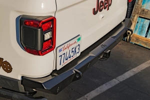 EVO Manufacturing Rear High N Tight Bumper w/ Sensors and Hitch - Not Tow Rated - JT