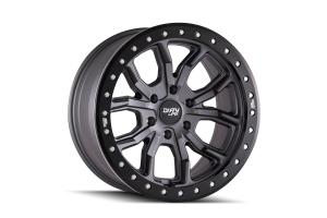 Dirty Life DT-1 9303 Series Beadlock Wheel 17x9 5x5 12mm Offset Gunmetal - JT/JL/JK