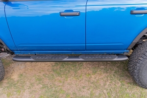 Rough Country Oval Nerf Step Bars - Bronco 4dr 2021+