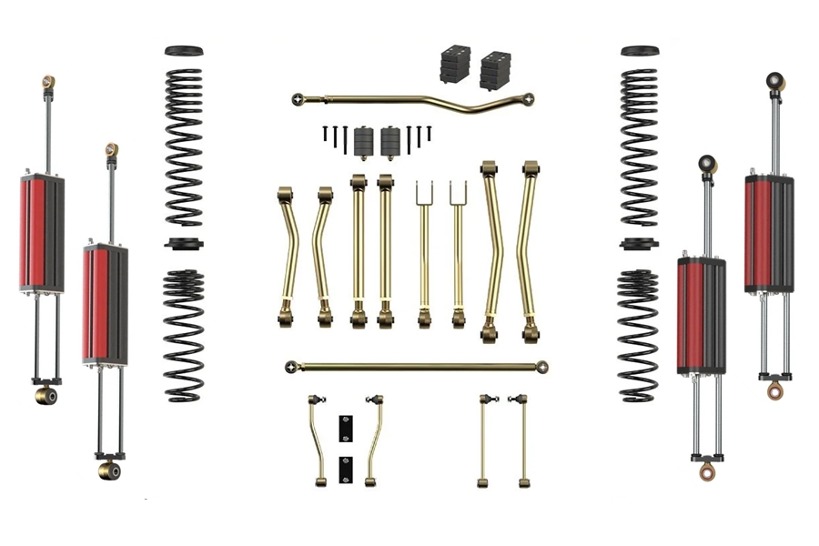 MetalCloak 3.5in Mid-Arm Game Changer Lift Kit - JL (Except 4xe and 392)