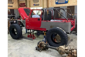Motobilt Blank Corner Guards - Bare Steel  - LJ