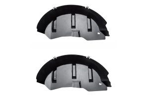 Go Rhino Rear Inner Fender Liners - Textured Black - JK