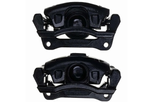 Power Stop Front Brake Caliper Set - Black - JK