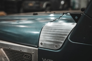 Motobilt Aluminum Cowl Armor - Bare - LJ/TJ