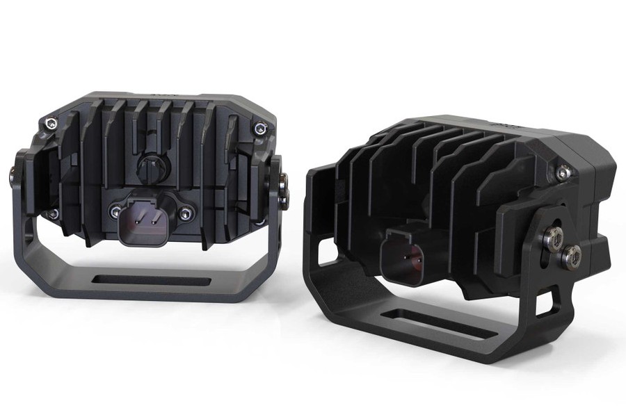 Morimoto 2Banger Off-Road LED Pods, HXB Wide Beam Optics, White