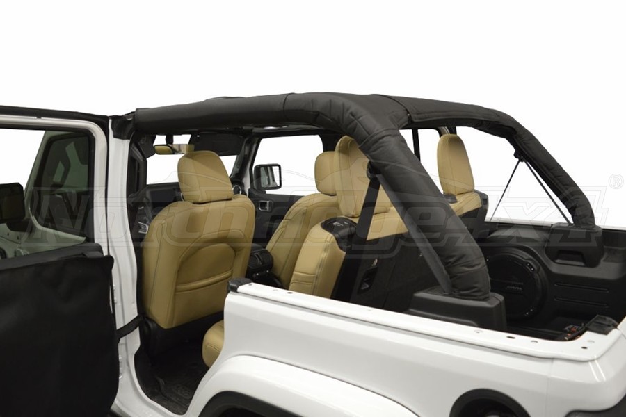 Dirty Dog 4x4 Roll Bar Covers Black Jeep Unlimited Rubicon 20182024