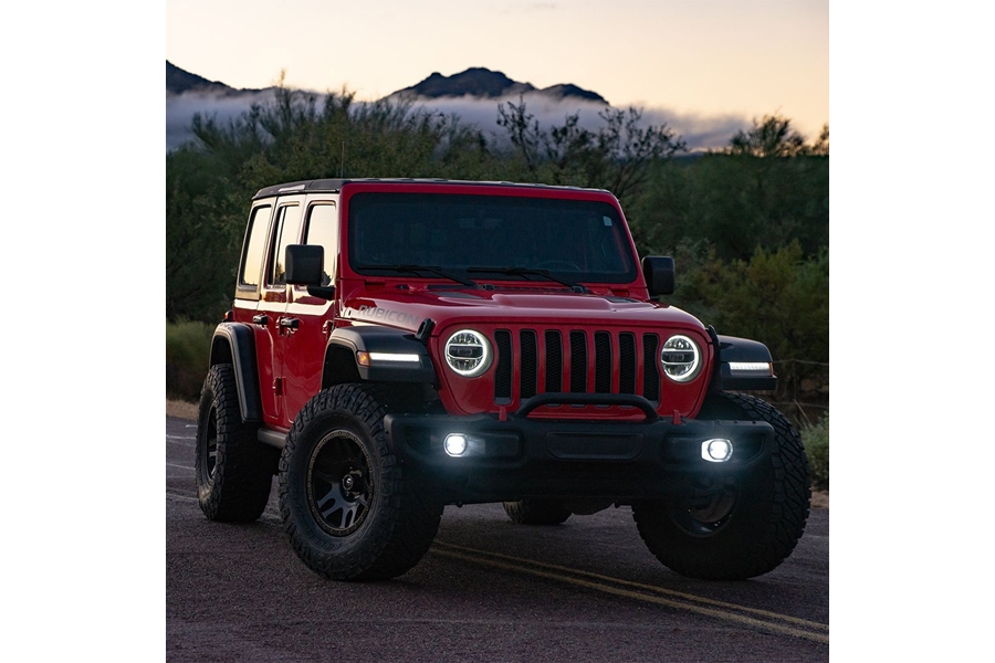 Rigid Industries 360-Series PRO SAE Fog Light, White - Pair