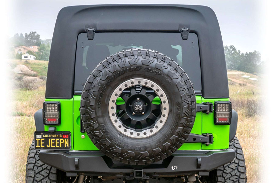Turn Offroad Safari Style Hard Top, Textured Black - Insulated Black Foam Headliner - JK 4DR