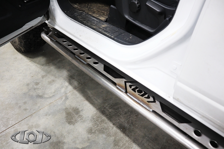 LOD Offroad Signature Series Rock Sliders, Black Texture - Bronco 2021+ 4dr 