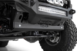 Addictive Desert Designs Aluminum Sway Bar Skid Plate - Hammer Black - JT/JL