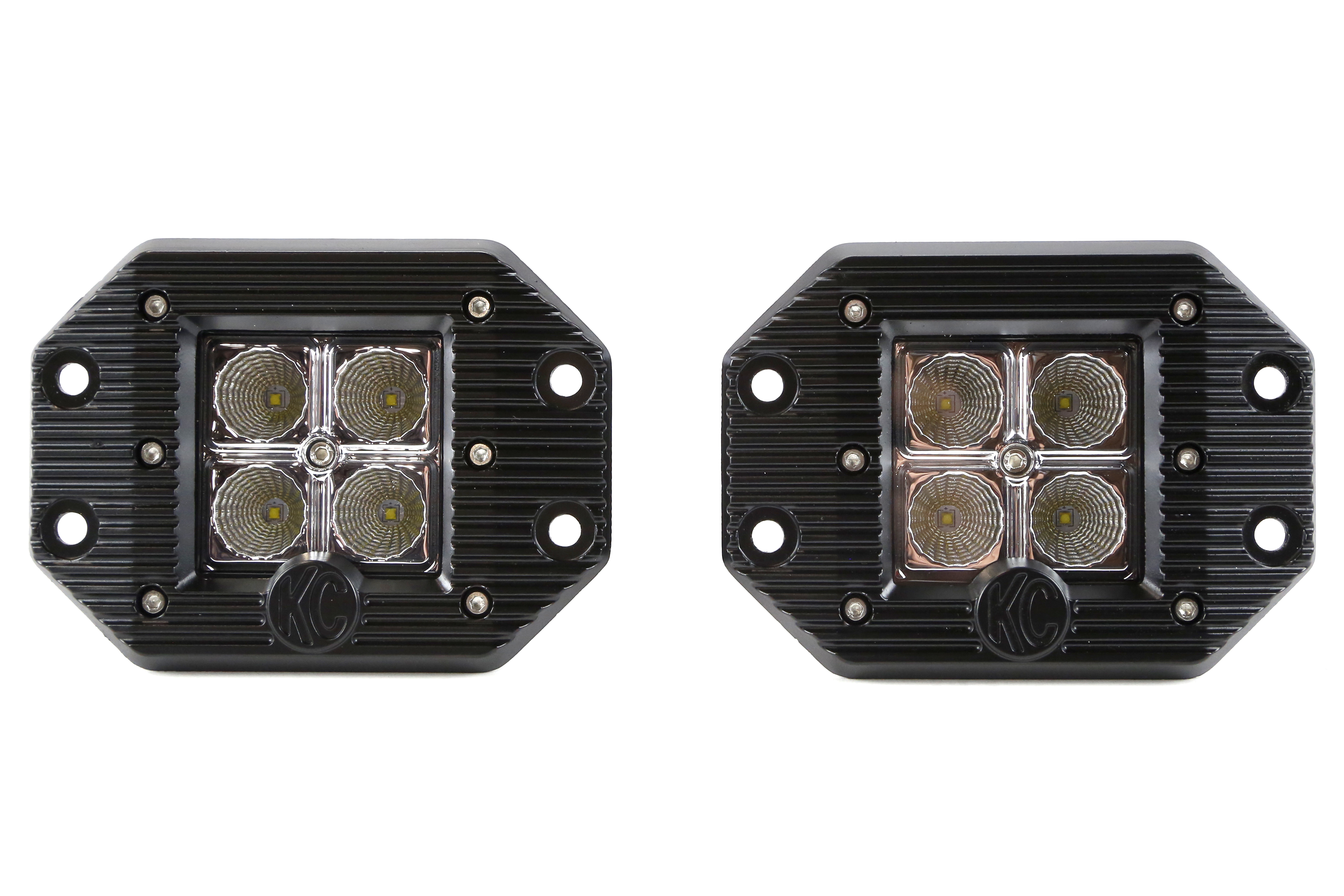 KC HiLiTES C-Series C3 Flush Mount LED