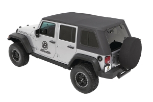 Bestop Trektop Pro Hybrid Soft Top, Gray - JK 4dr