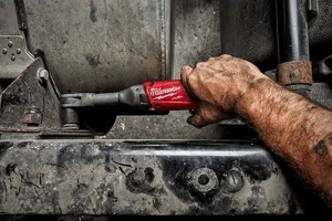 Milwaukee Tool M12 Fuel 3/8in Right Angle Impact Wrench w/ Friction Ring (Bare Tool)