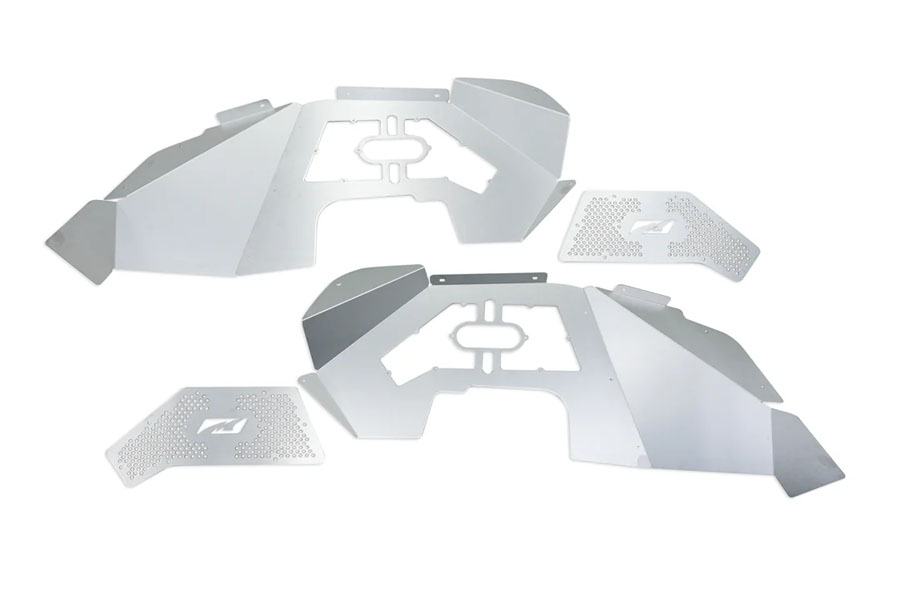 Motobilt Front Inner Fenders - Aluminum  - JK 