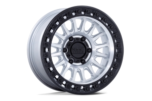 KMC Wheels KM552 IMS Series Wheel, 17x8.5 5x5 - Machined w/ Black Lip - JT/JL/JK
