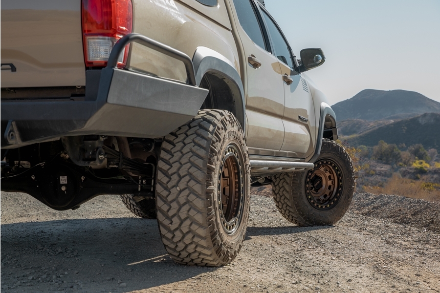 KMC Wheels KM236 Tank Series Beadlock Wheel 17x9 5x5 15mm Offset Matte Bronze - JT/JL/JK