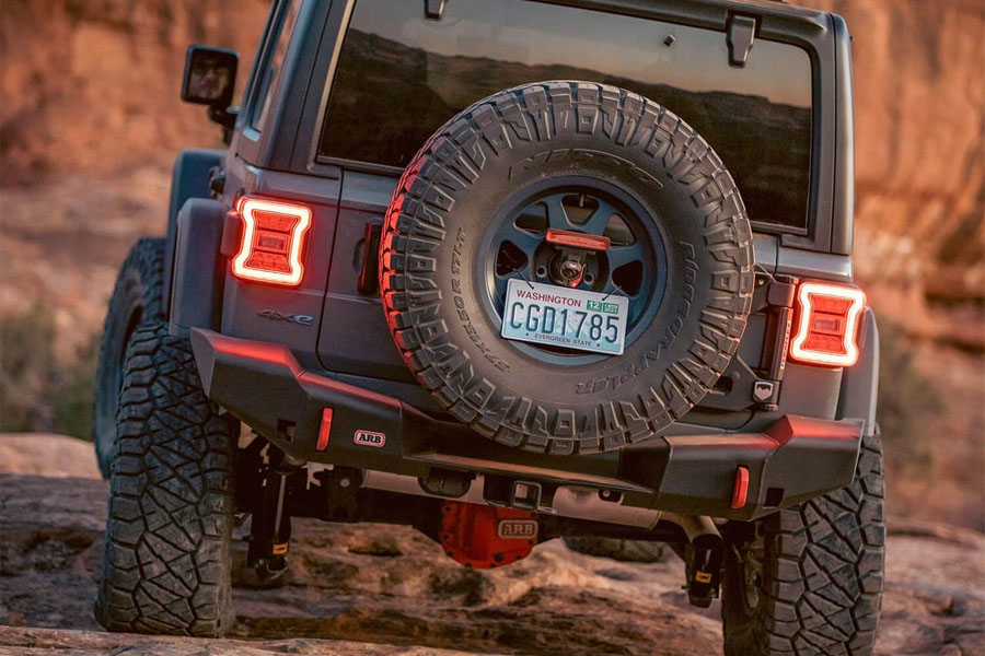 ARB Rear Bumper Textured Black - JL 