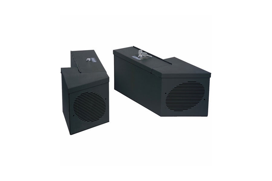Tuffy Security Speaker Storage Unit w/Roll Bar Cutout - YJ/CJ7/CJ5