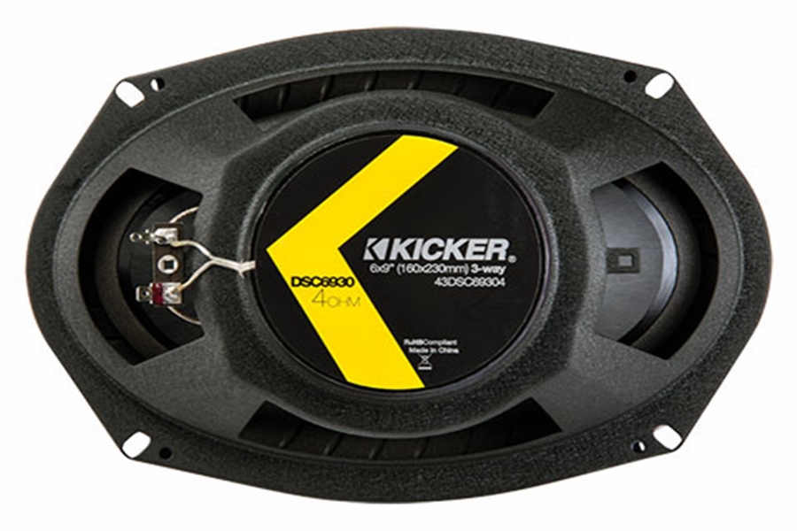 Kicker DS Triaxial (3-Way) Speakers Upgrade 