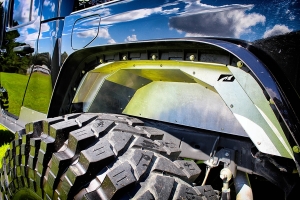 Motobilt Rear Aluminum Inner Fenders - Bare - JT 