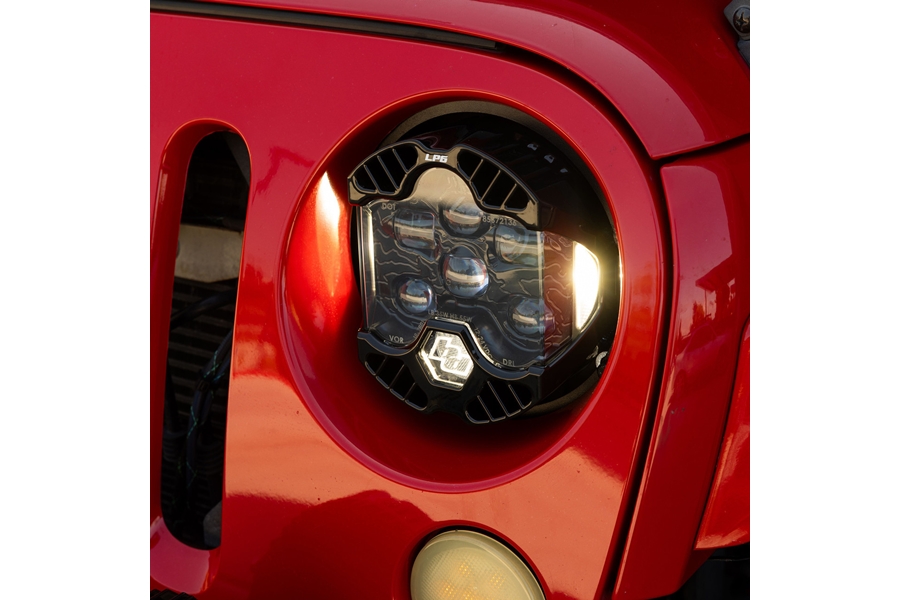 Baja Designs DOT LP6 Headlight Kit, Clear DRL - JK 