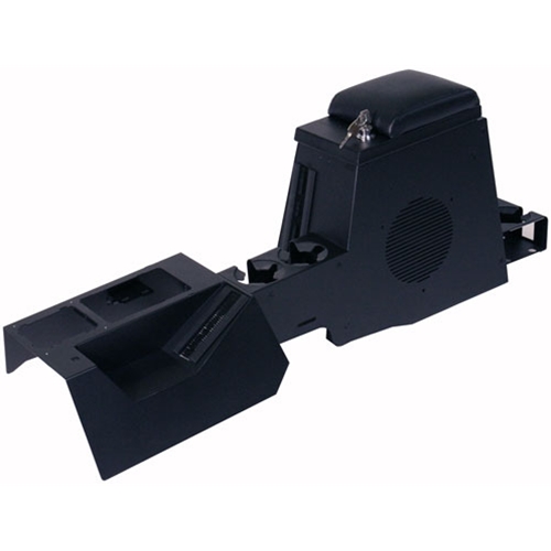 Tuffy Security Speaker/Storage Security Full Console  Dark Slate