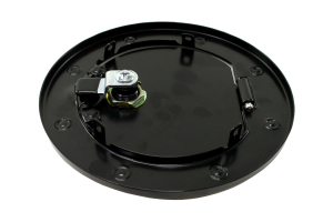 Rugged Ridge Locking Gas Cap Door Black Steel  - JK