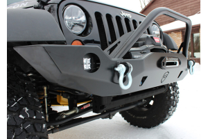 JCR Offroad Vanguard Full Width Front Winch Bumper Bare