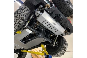 Artec Industries Muffler and Tip Skid Plate - Bare - JL 392