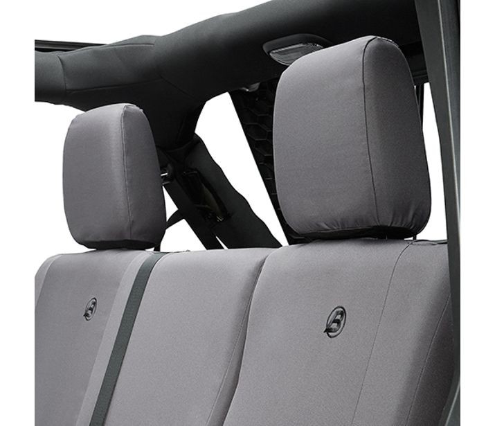 Bestop Rear Seat Cover Charcoal  - JK 4dr 2007, 2013+